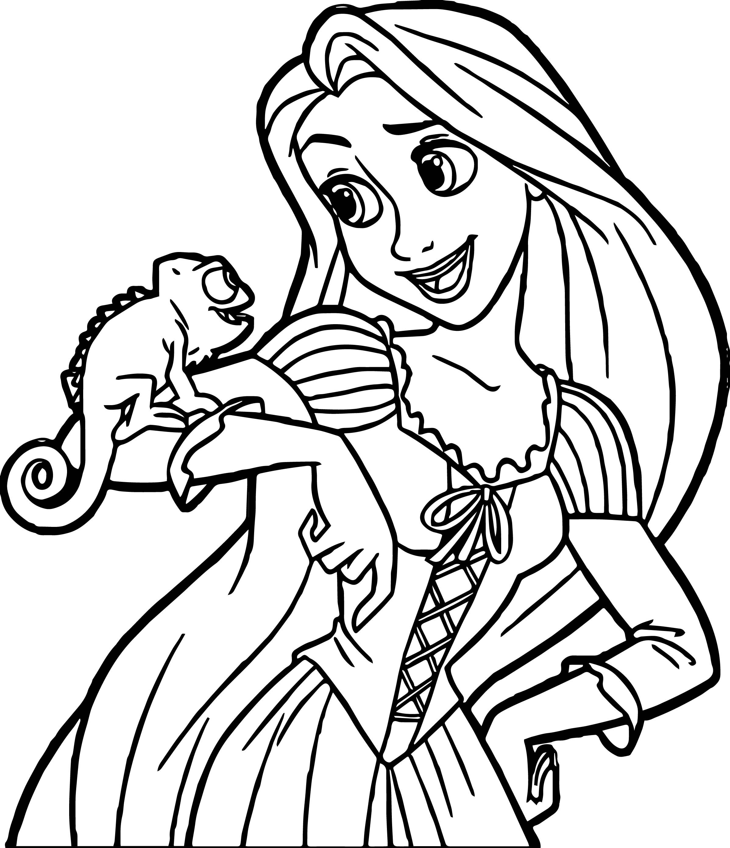 Disney Rapunzel Coloring Pages For Toddlers
 Lovely Rapunzel Printable Coloring Pages For Kids – Bleupnr