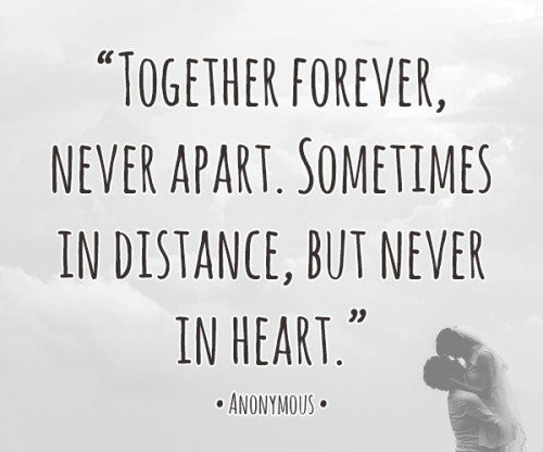 Distance Relationship Quotes
 50 Long Distance Relationship Quotes