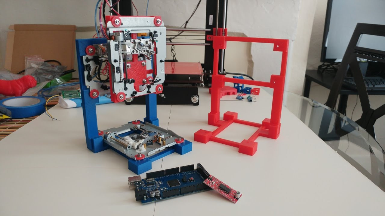 DIY 3D Printer Plans
 DIY 3D Printer New Frame Design And Print Plus