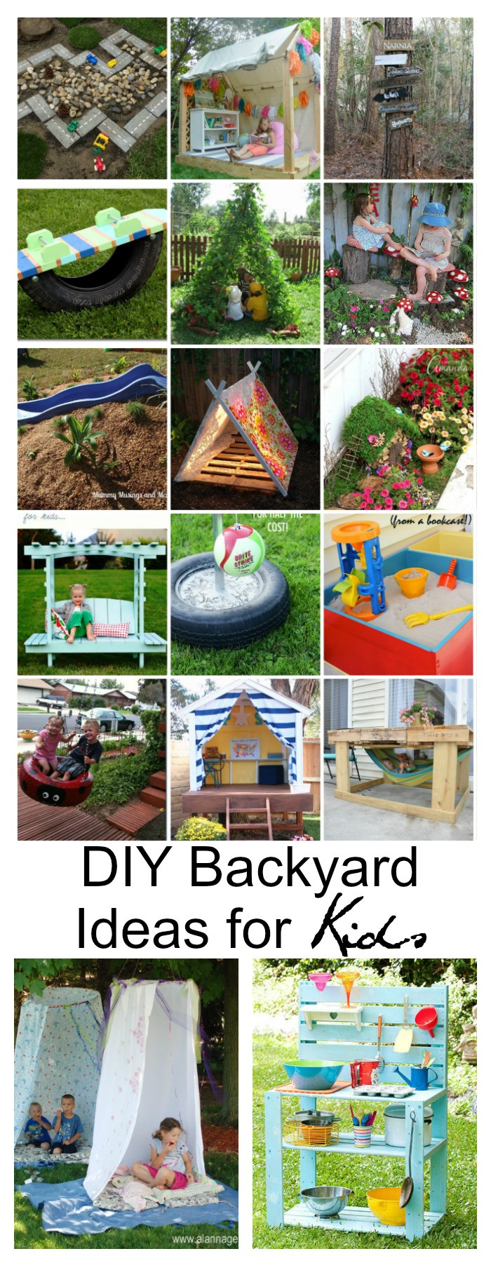 DIY Activities For Toddlers
 DIY Backyard Ideas for Kids The Idea Room