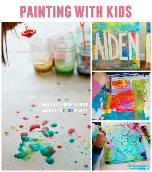 DIY Activities For Toddlers
 10 DIY Painting Activities for Kids