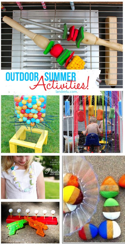 DIY Activities For Toddlers
 Outdoor DIY Summer Activities for Kids