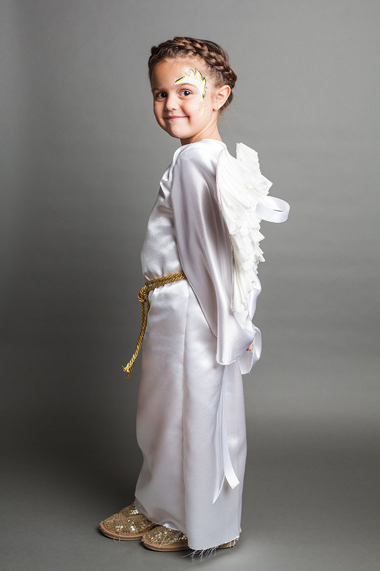 DIY Angel Costume
 DIY Nativity Series The Face Paint and Reveal Jane Blog
