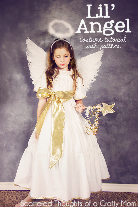 DIY Angel Costume
 DIY Angel Costume plus tutorial and pattern