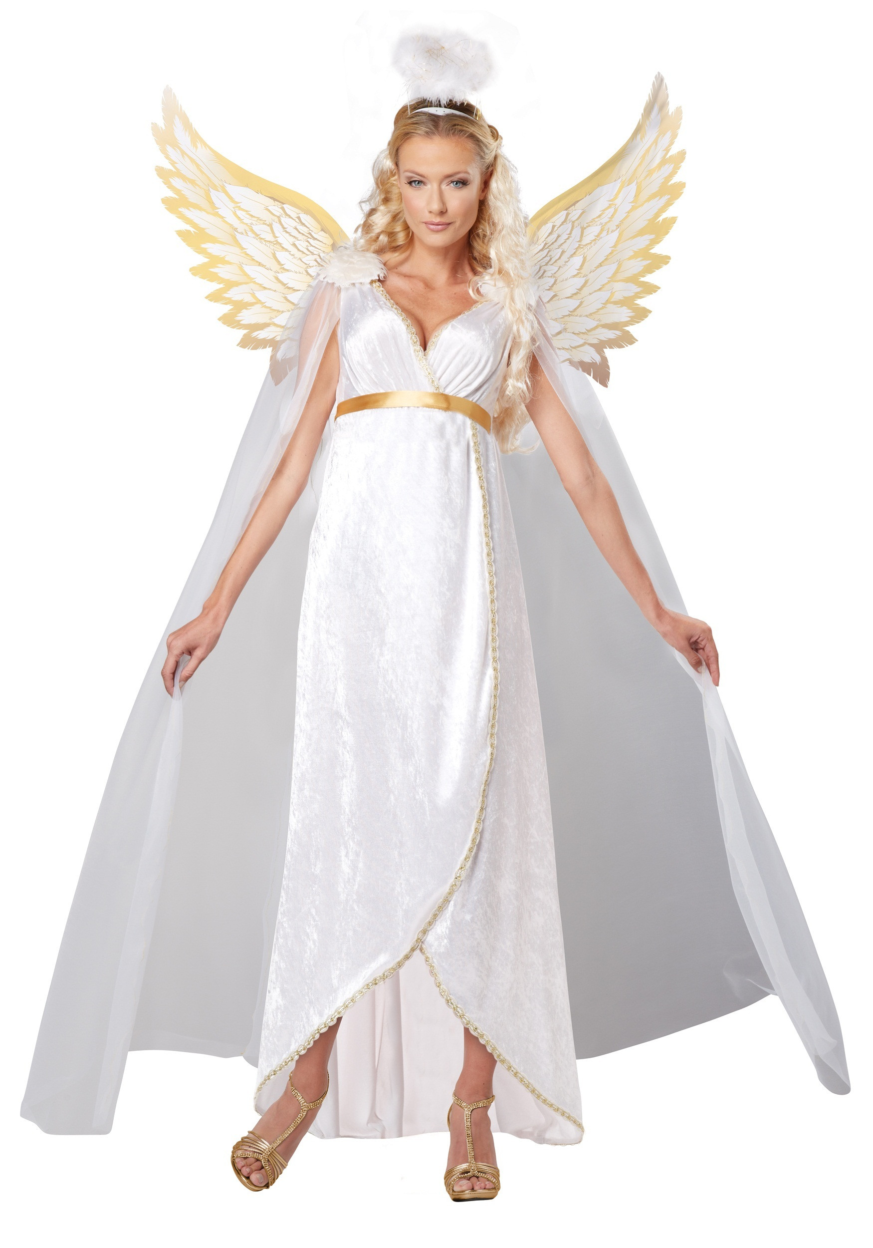 DIY Angel Costume
 Plus Size Adult Guardian Angel Costume