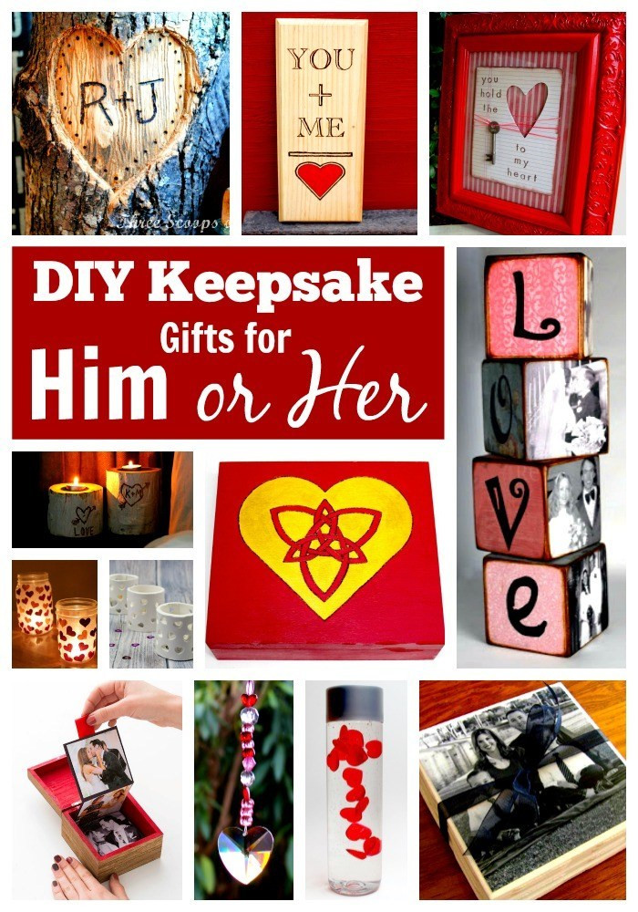 DIY Anniversary Gifts For Her
 25 DIY Gifts for Him or Her – In Crafts