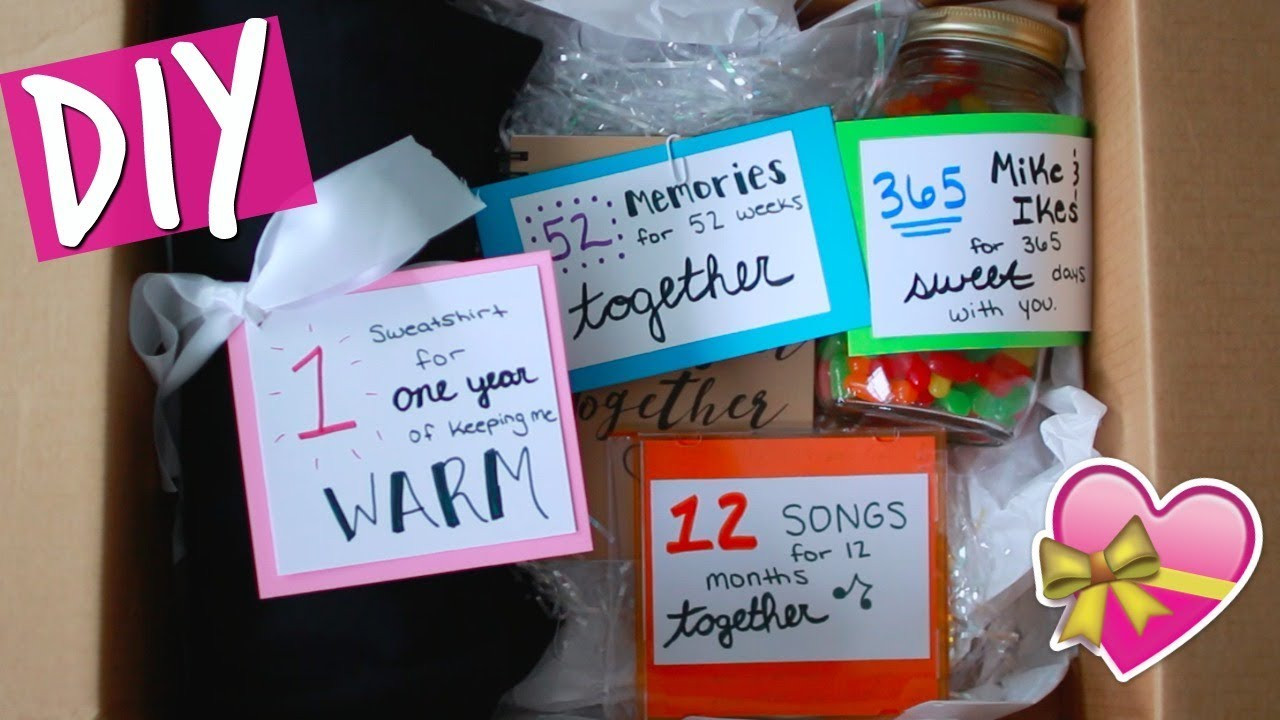 DIY Anniversary Gifts For Her
 DIY ANNIVERSARY GIFT FOR HIM