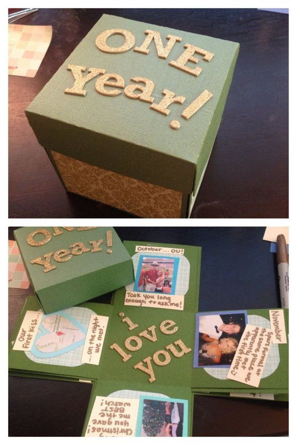 DIY Anniversary Gifts For Her
 First Year Wedding Anniversary Gift Ideas For Him