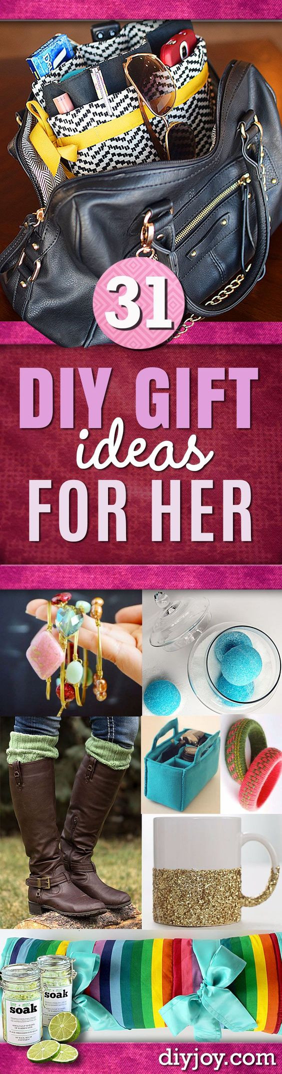 DIY Anniversary Gifts For Her
 Super Special DIY Gift Ideas for Her
