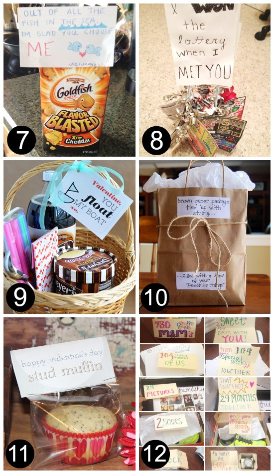 DIY Anniversary Gifts For Him
 50 Just Because Gift Ideas For Him from The Dating Divas
