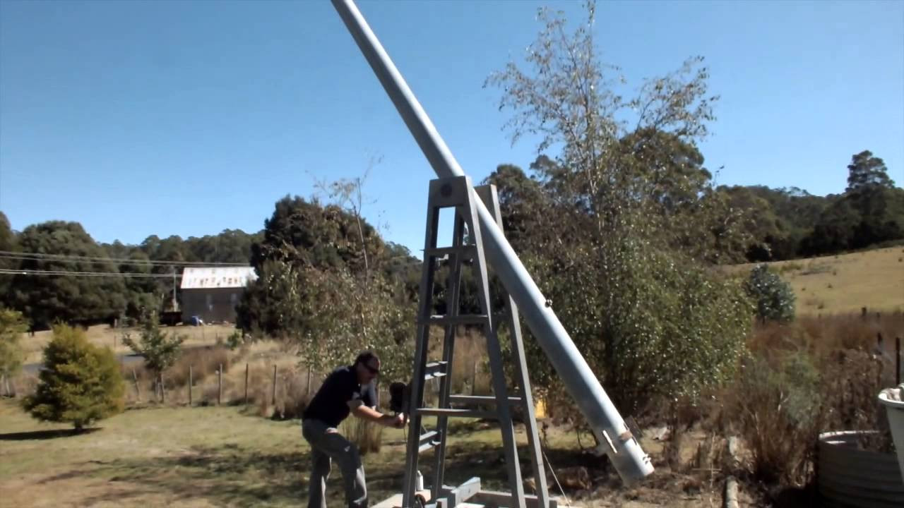 DIY Antenna Tower Plans
 VK7ROY s new antenna tower