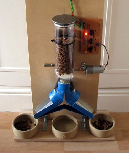 DIY Automatic Dog Feeder
 21 best images about Dog feeder on Pinterest