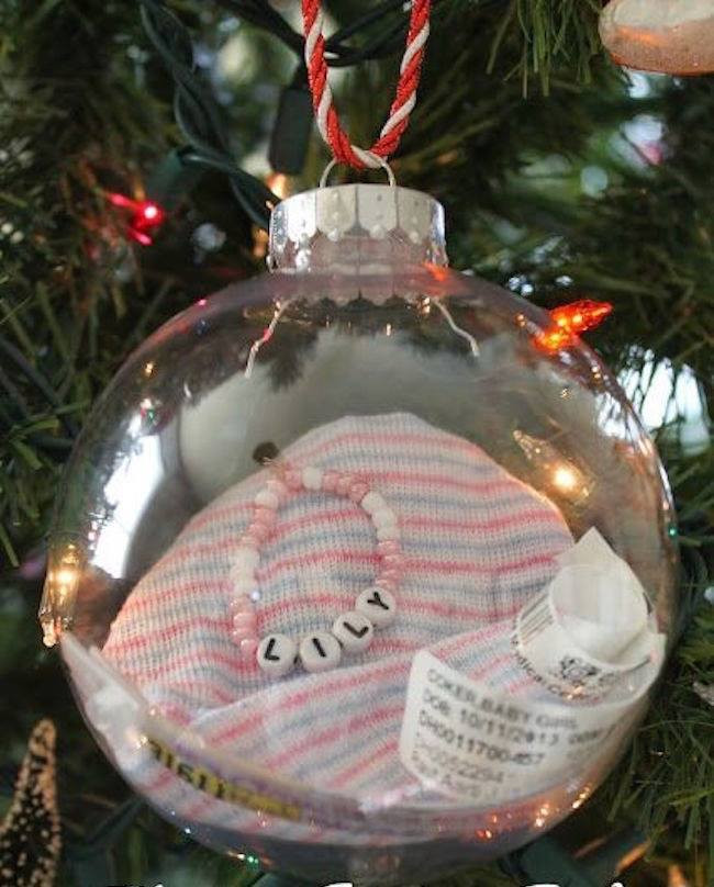 DIY Baby First Christmas Ornament
 40 Homemade Christmas Ornaments Kitchen Fun With My 3 Sons