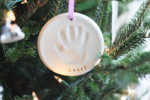 DIY Baby First Christmas Ornament
 Personalized Ornaments for Baby’s First Christmas