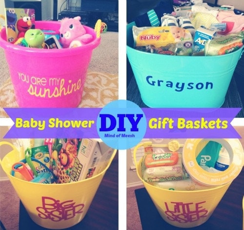DIY Baby Shower Basket
 DIY Baby Shower Gift Baskets