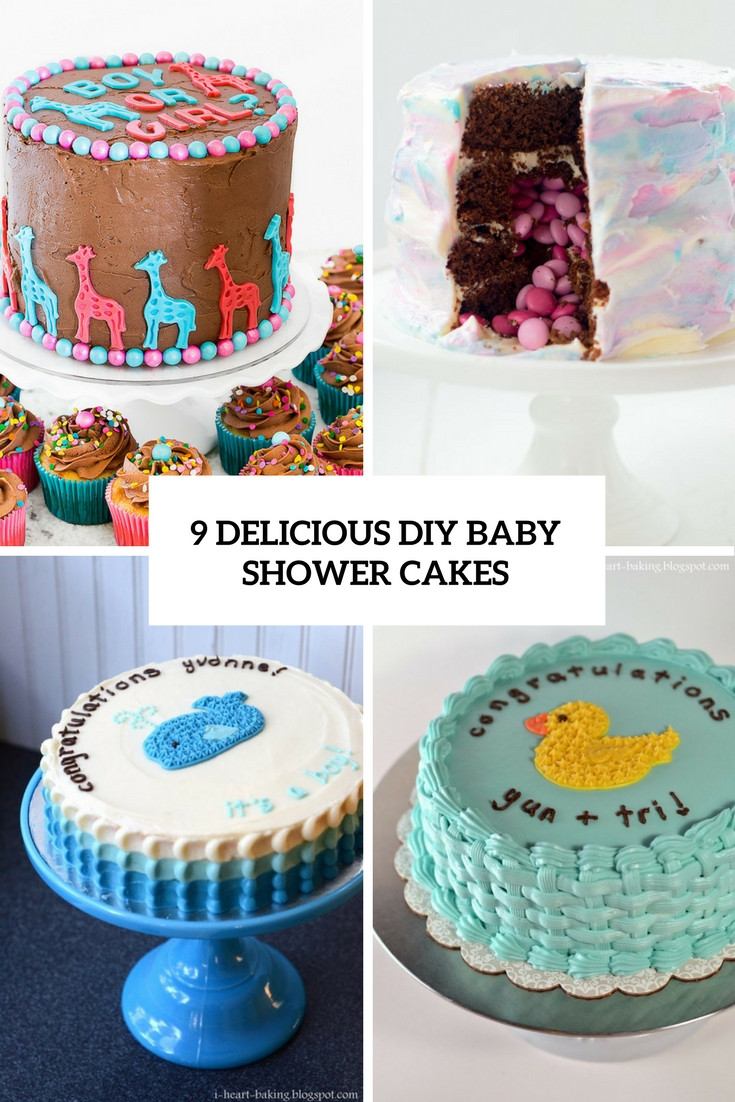 DIY Baby Shower
 9 Delicious DIY Baby Shower Cakes Shelterness