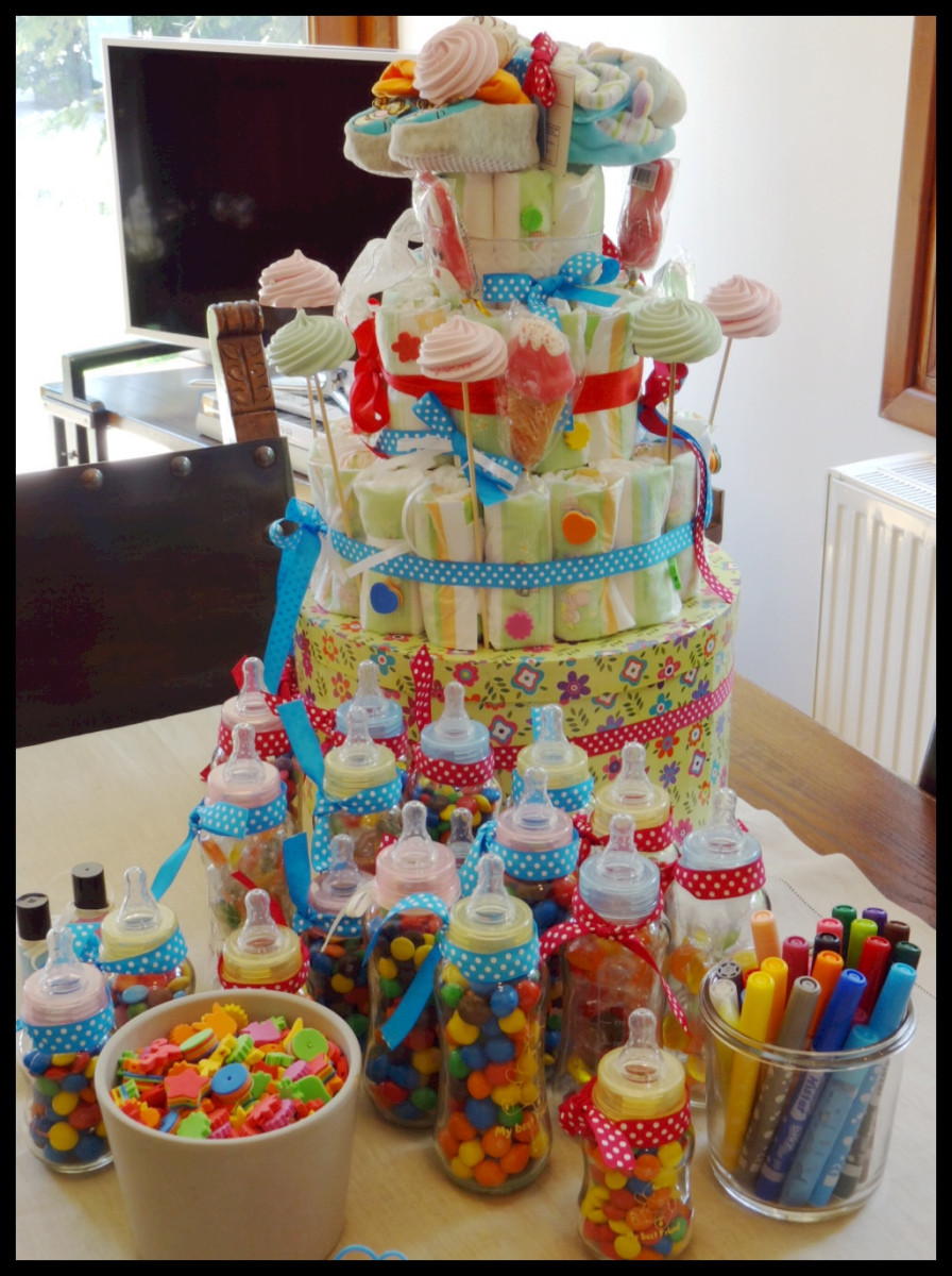 DIY Baby Shower Cake
 Do It Yourself Party Decorations – Diaper Cake – yoggi s way