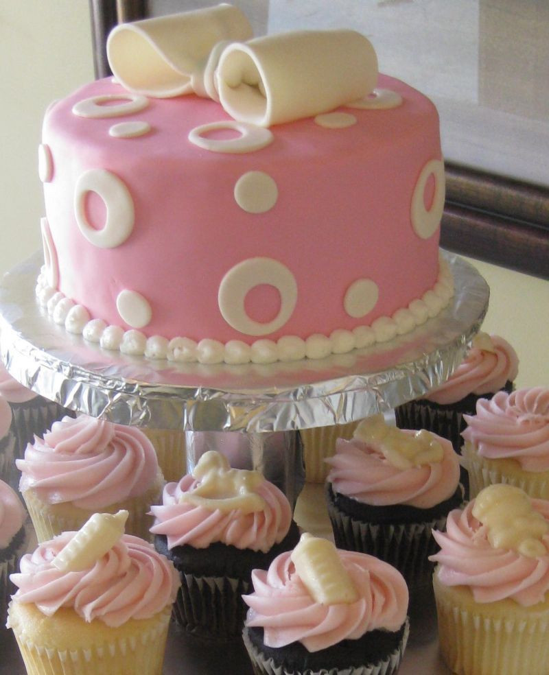 DIY Baby Shower Cakes
 simple homemade baby shower cakes for girls RECIPES