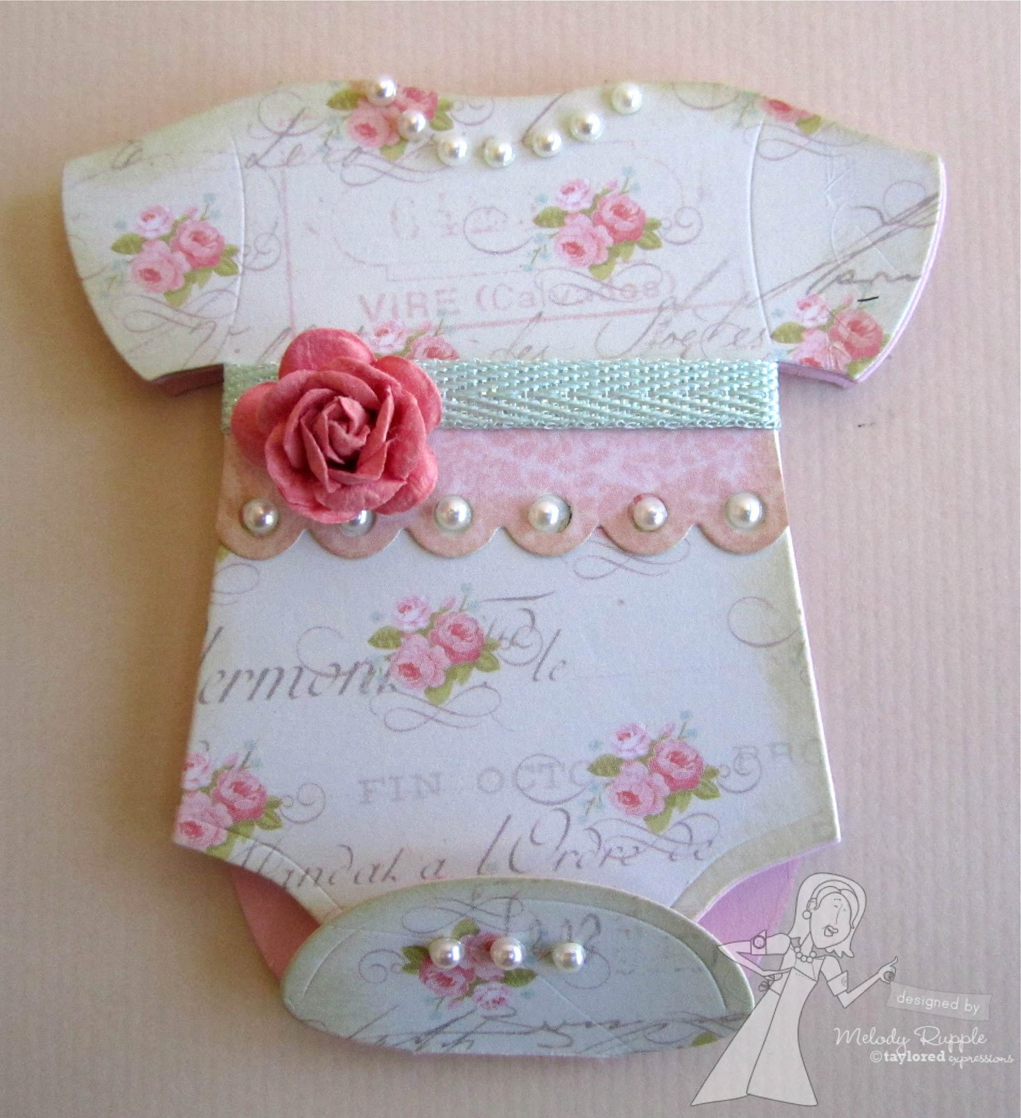 DIY Baby Shower Cards
 A Paper Melody Taylored Expression April Release Day