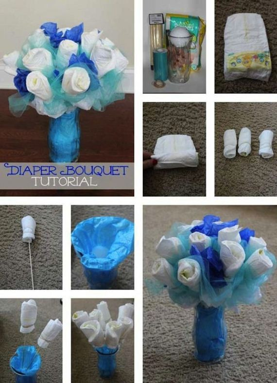 DIY Baby Shower Centerpieces
 Awesome DIY Baby Shower Ideas