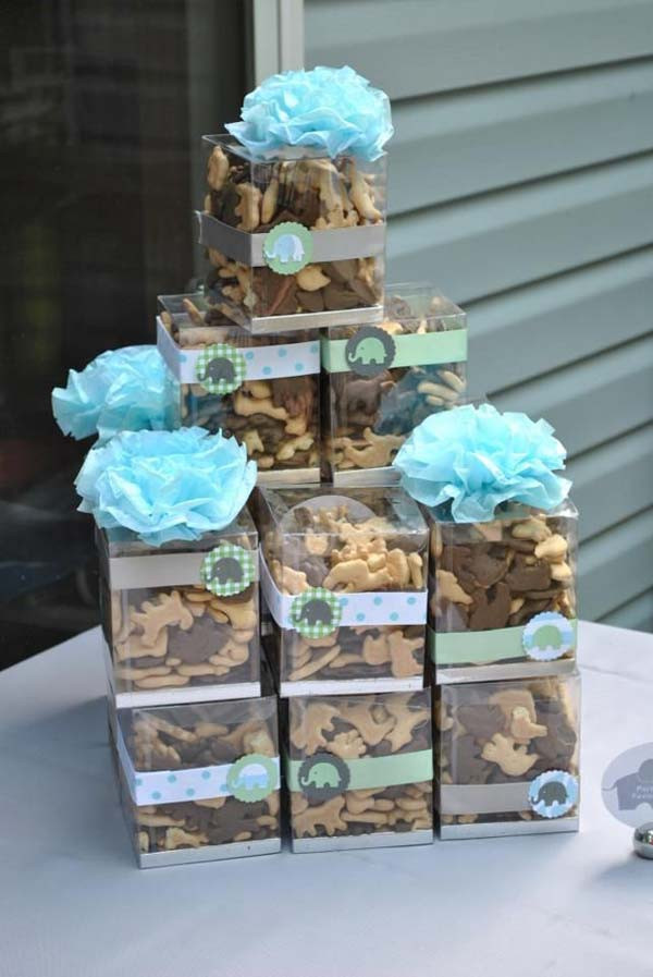 DIY Baby Shower Centerpieces Boy
 22 Cute & Low Cost DIY Decorating Ideas for Baby Shower Party