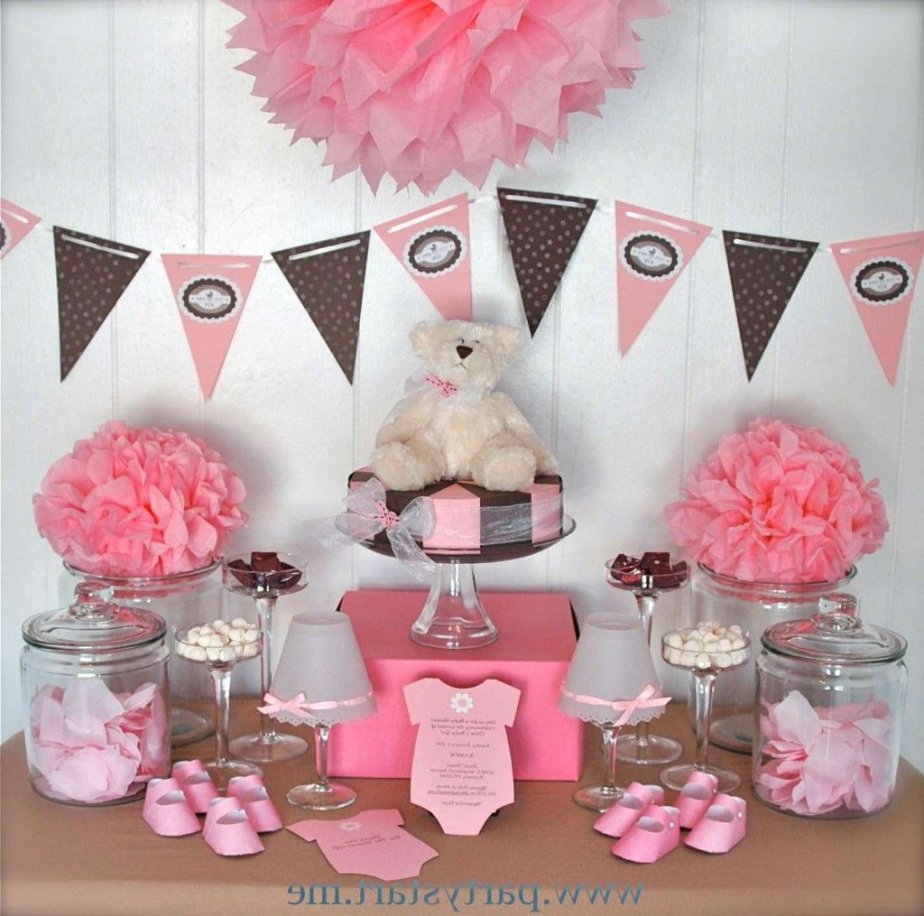 DIY Baby Shower Centerpieces For Girls
 Table Centerpiece Decorations Baby Shower