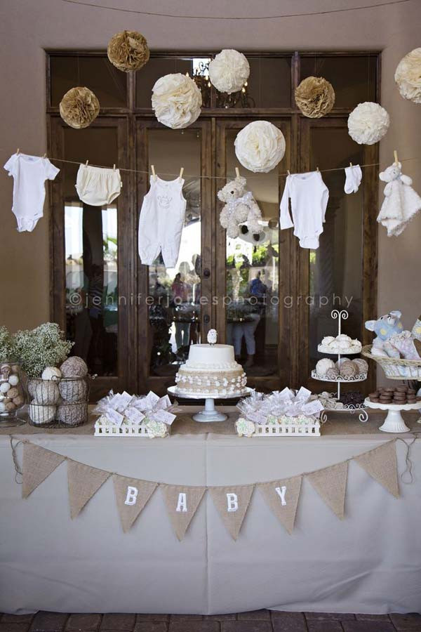 DIY Baby Shower Decorations Ideas
 22 Cute & Low Cost DIY Decorating Ideas for Baby Shower Party