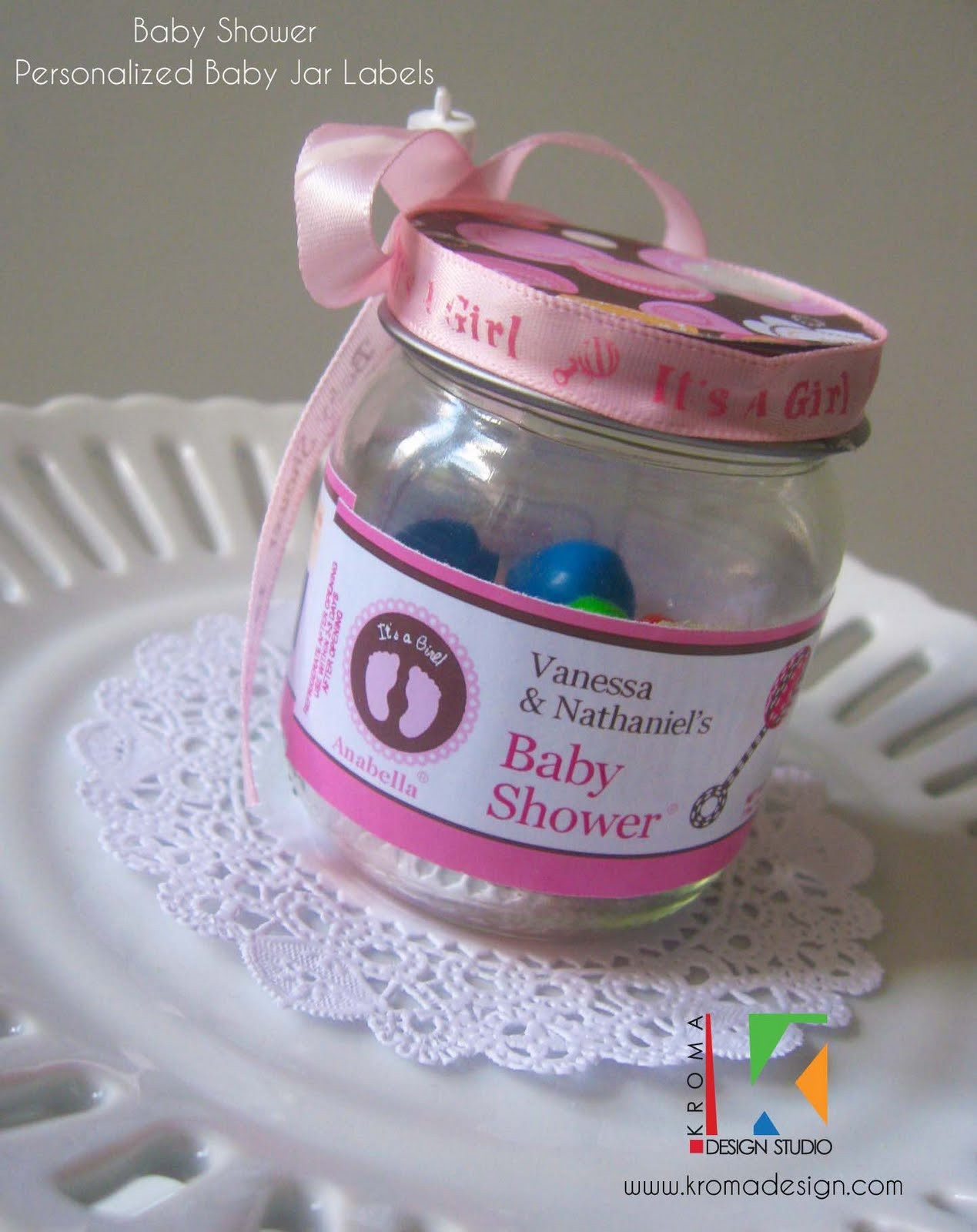 DIY Baby Shower Favors Ideas
 Baby Showers DIY Printable Baby Jar Label Favors for