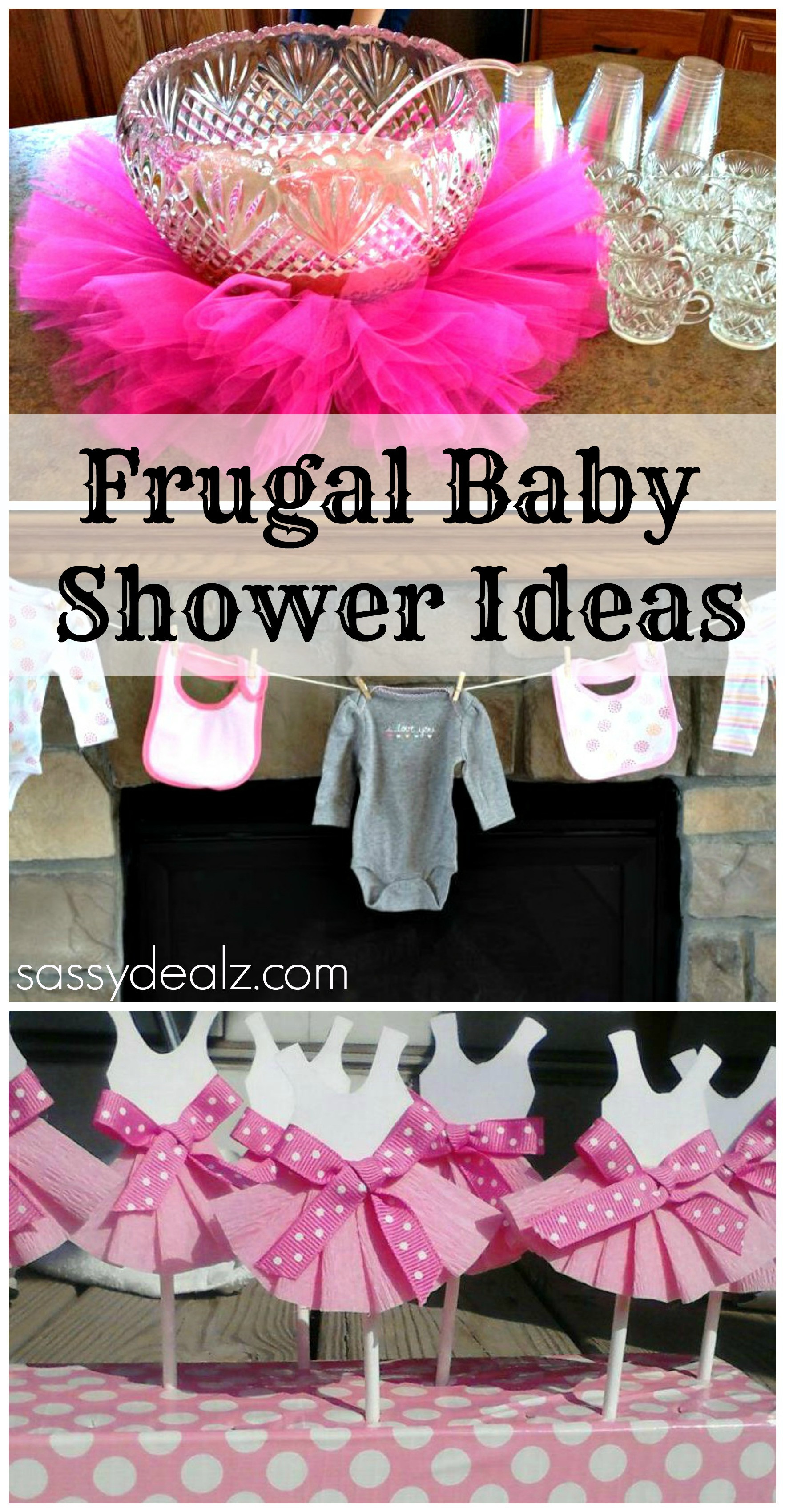 DIY Baby Shower Ideas On A Budget
 Baby Girl Shower Ideas on a Bud Crafty Morning