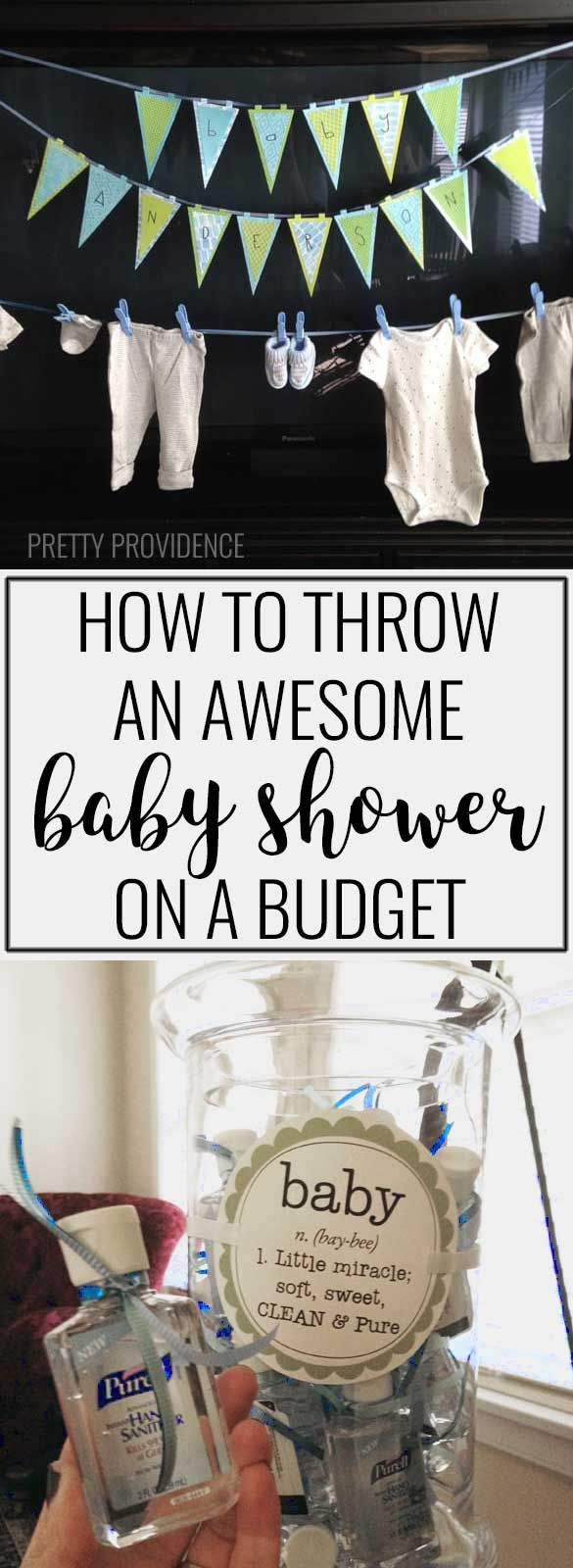 DIY Baby Shower Ideas On A Budget
 Best 25 Bud baby shower ideas on Pinterest