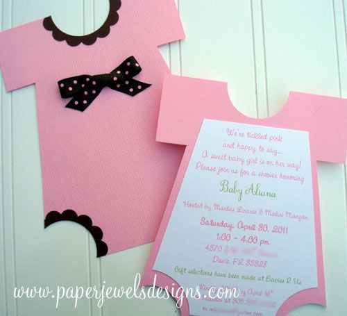 DIY Baby Shower Invitation
 Adorable DIY Baby Shower Invites Your Friends will Love to