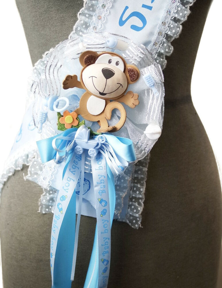 DIY Baby Shower Sash
 Baby Shower Pin Corsage Maternity Sash for Mom To Be It