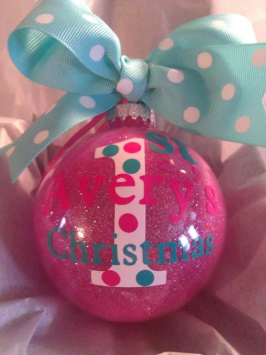 DIY Baby'S First Christmas Ornament
 17 Best ideas about Babys 1st Christmas on Pinterest