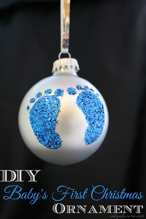 DIY Baby'S First Christmas Ornament
 10 Creative Baby Keepsake Ideas Pretty My Party