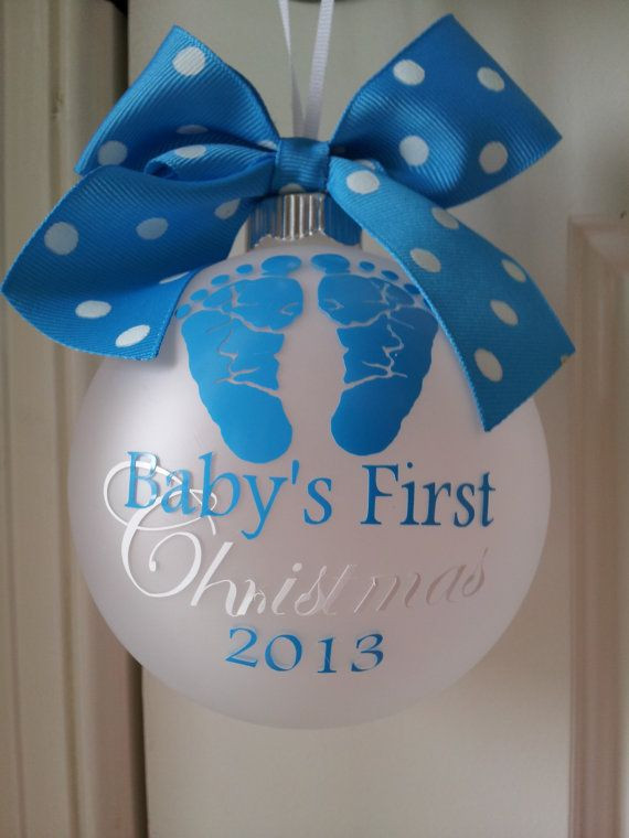 DIY Baby'S First Christmas Ornament
 Palline di natale originali 20 idee per decorare l albero