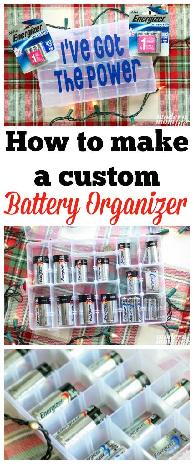 DIY Battery Organizer
 Make This Simple DIY Battery Organizer Just in Time for