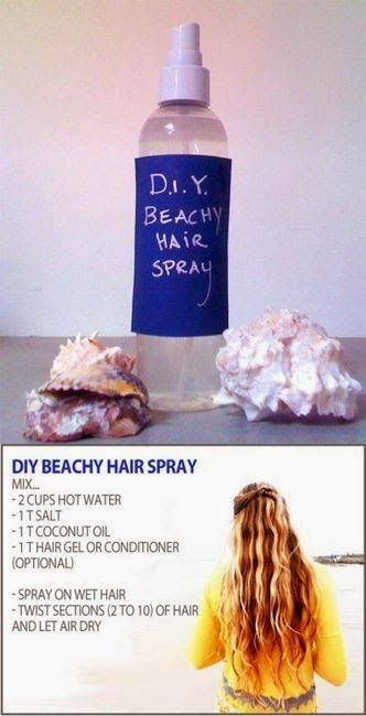 DIY Beach Hair Spray
 25 best ideas about Beach hair products on Pinterest