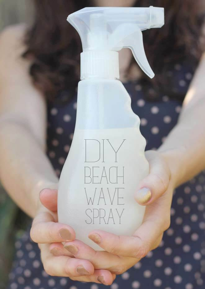 DIY Beach Hair Spray
 Top 11 DIY Homemade Hair Spray recipes Natural and