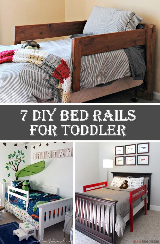 DIY Bed Rails For Toddlers
 Best 25 Bed rails ideas on Pinterest