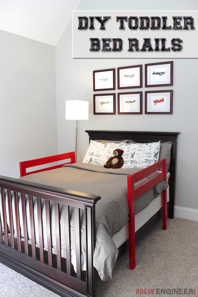 DIY Bed Rails For Toddlers
 DIY Toddler Bed Rail Free Plans