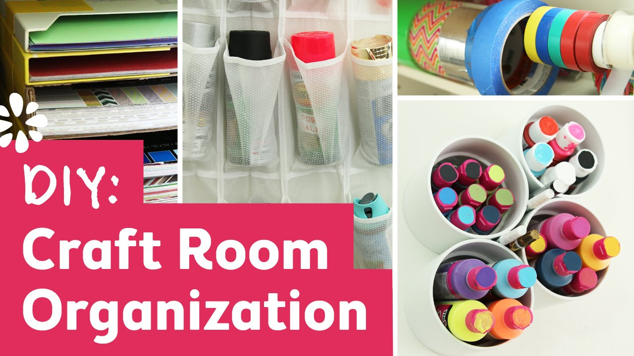 DIY Bedroom Organization And Storage Ideas
 DIY Craft Room Organization Ideas