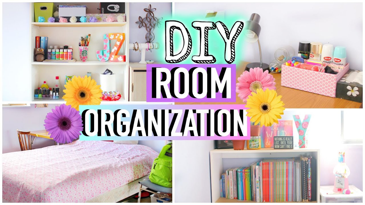 DIY Bedroom Organization And Storage Ideas
 How to Clean Your Room DIY Room Organization and Storage