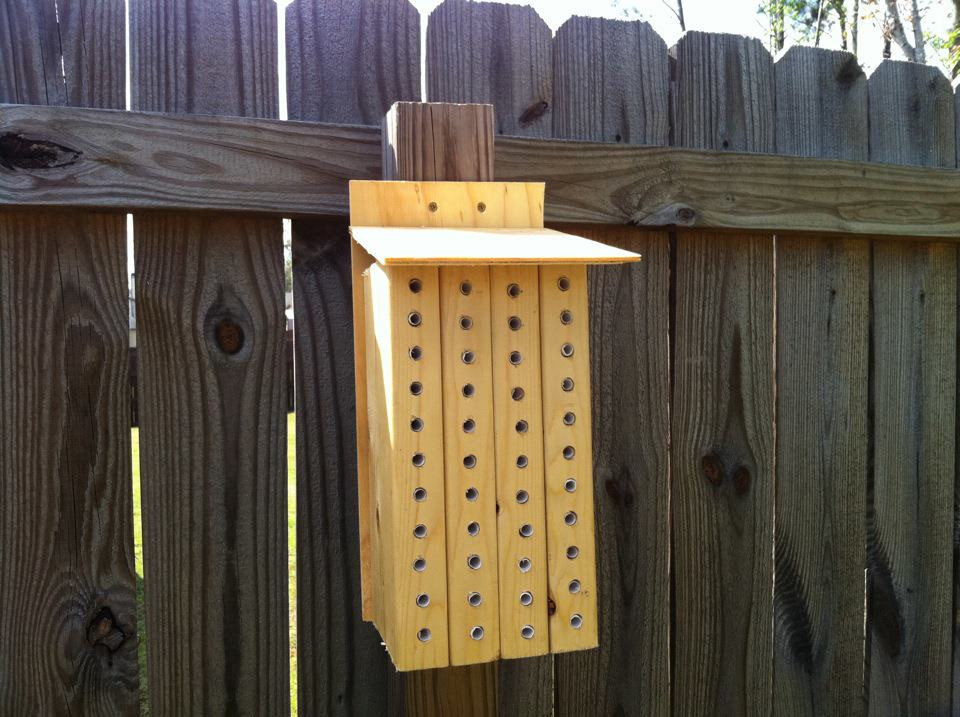 DIY Bee Box
 Spicy Pinecone Grow Boxes DIY Mason Bee House and