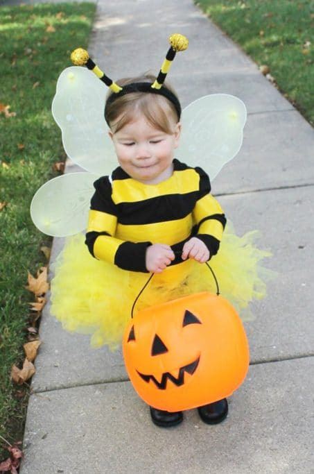 DIY Bee Costume
 11 Easy DIY Toddler Halloween Costume Ideas