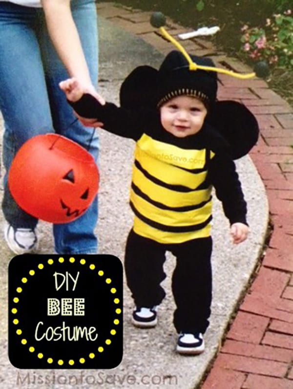 DIY Bee Costume
 49 Easy DIY Halloween Costumes for Kids Perfection Pending