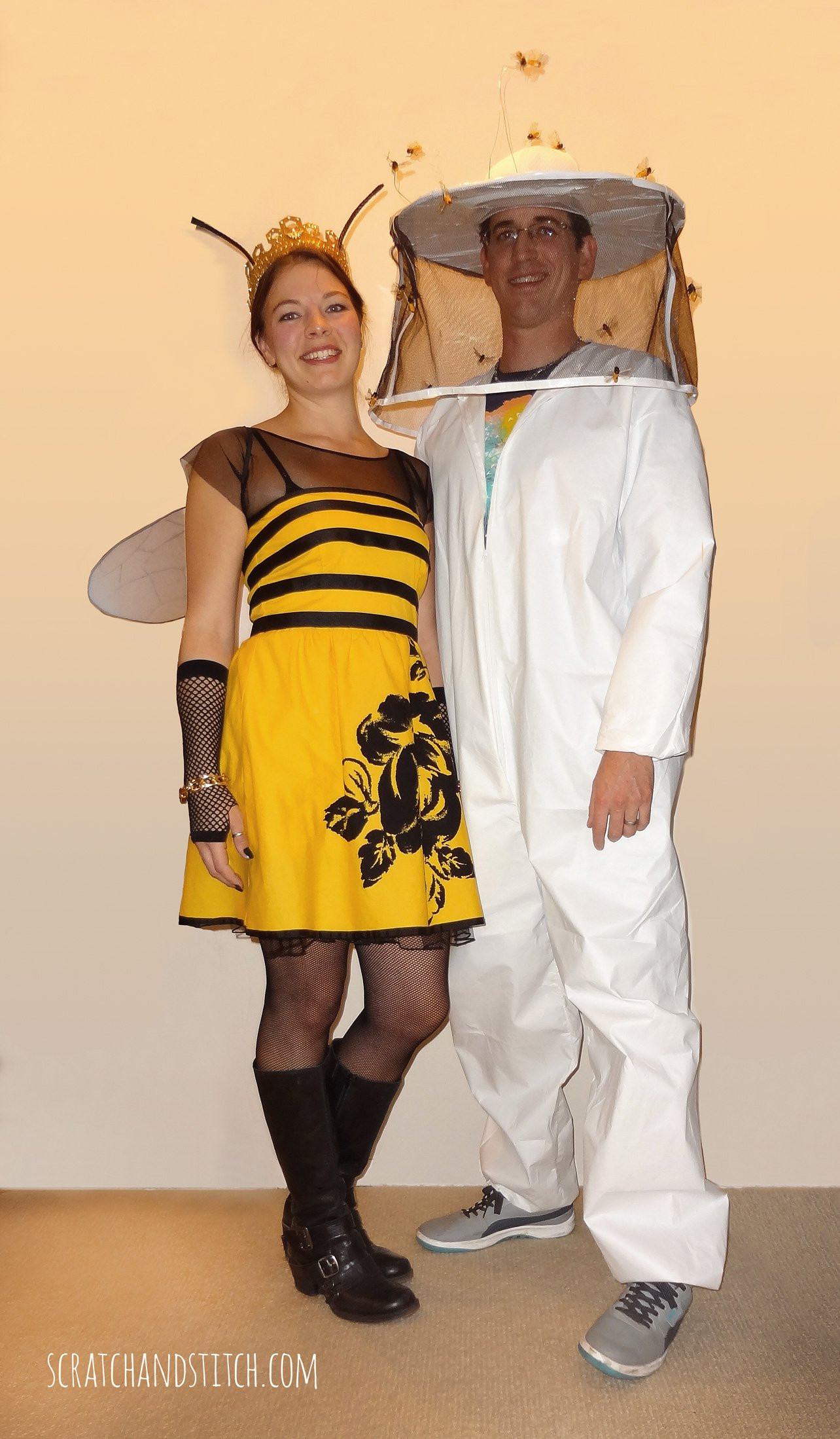 DIY Bee Costume
 Queen Bee Costume & Beekeeper Costume