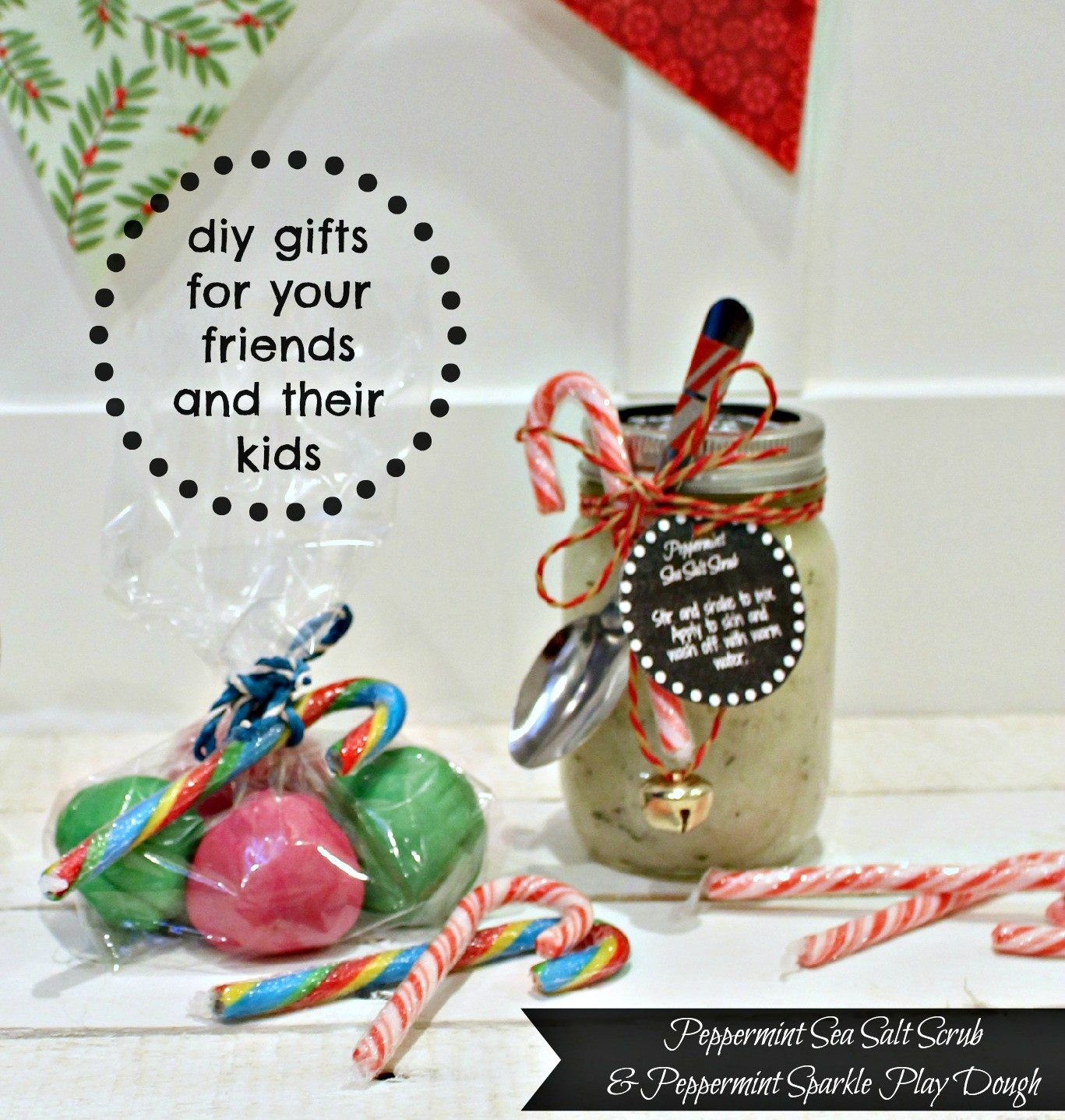 DIY Bestfriend Gifts
 DIY Peppermint Sea Salt Scrub and Peppermint Sparkle