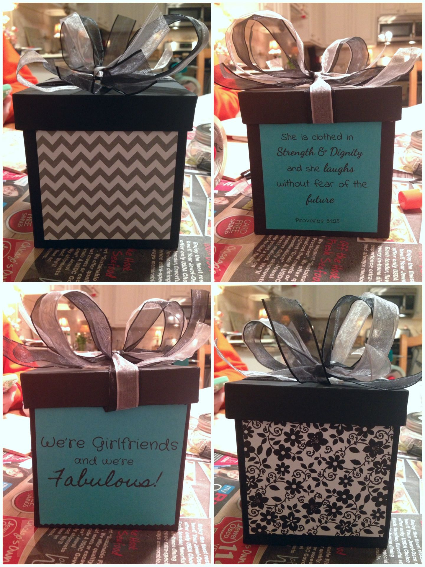 DIY Bestfriend Gifts
 DIY Gift box I made for my friends 18th Birthday