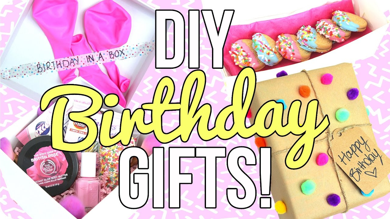DIY Birthday Gifts Ideas
 DIY Birthday Gifts Easy & Cheap