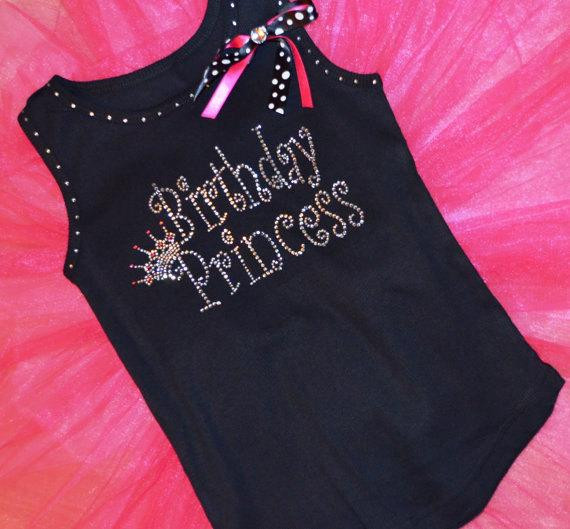 DIY Birthday Shirts For Toddlers
 Items similar to 1 DIY Birthday Princess Crown Rhinestone